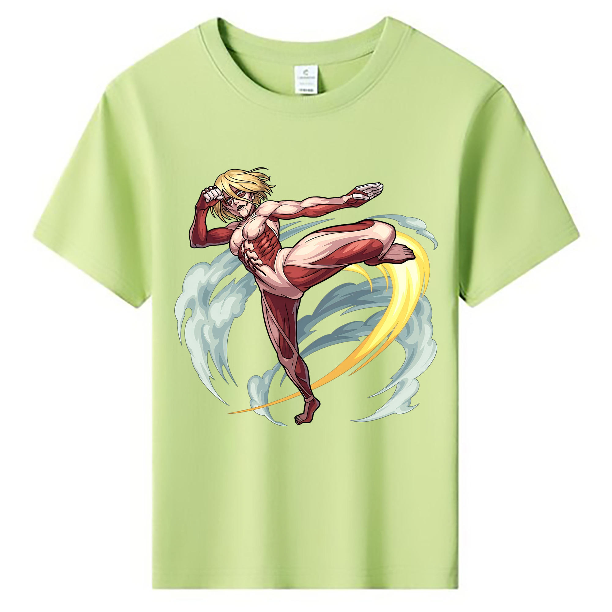 （画像用） 進撃の巨人 Attack on Titan 綿100％キッズTシャツ（フロントプリント）